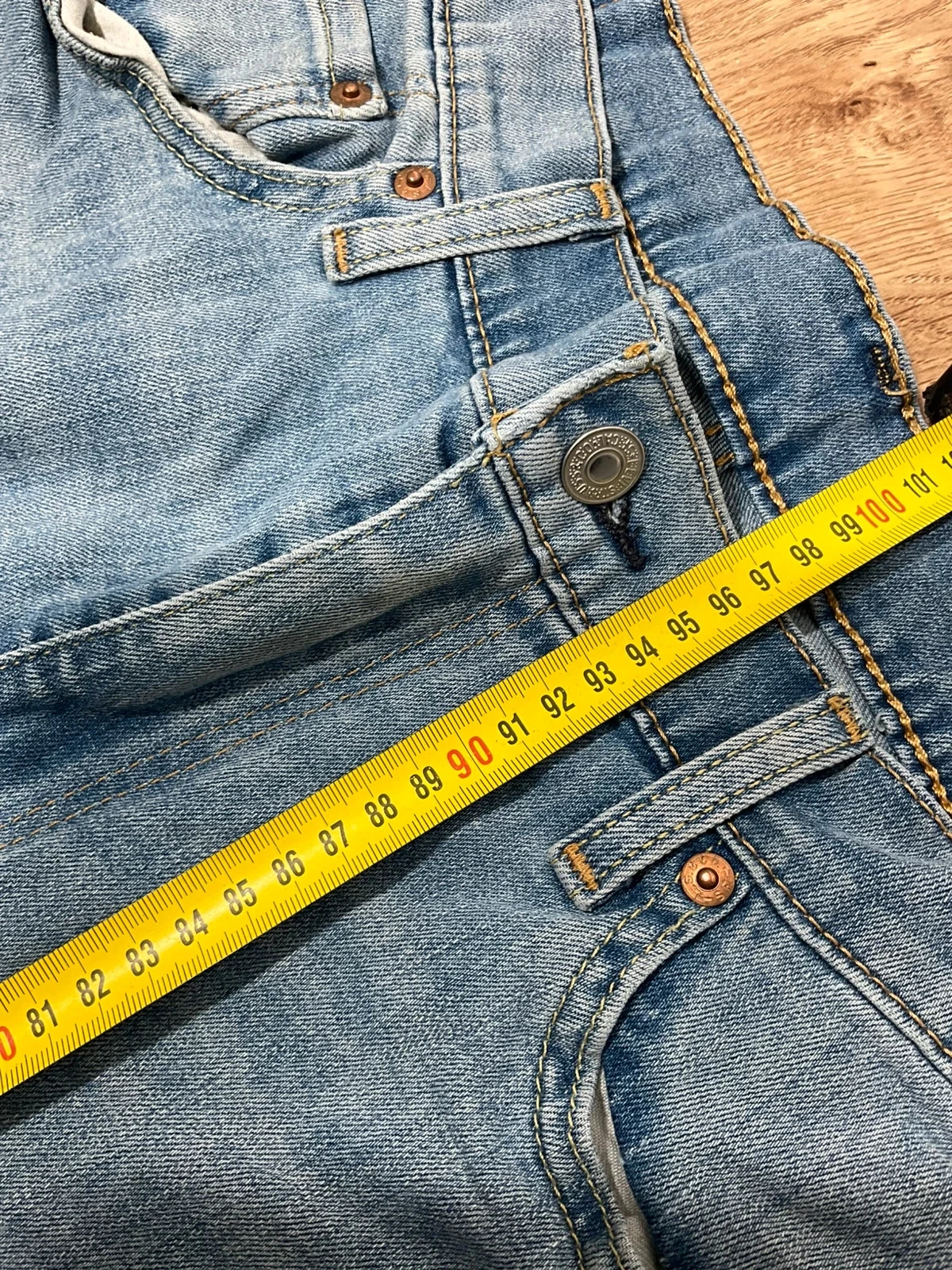 Jean Levi's 541 Athletic Taper W36 L30 Vintage Bleu Clair Délavé  Lvh 193 – photo 13